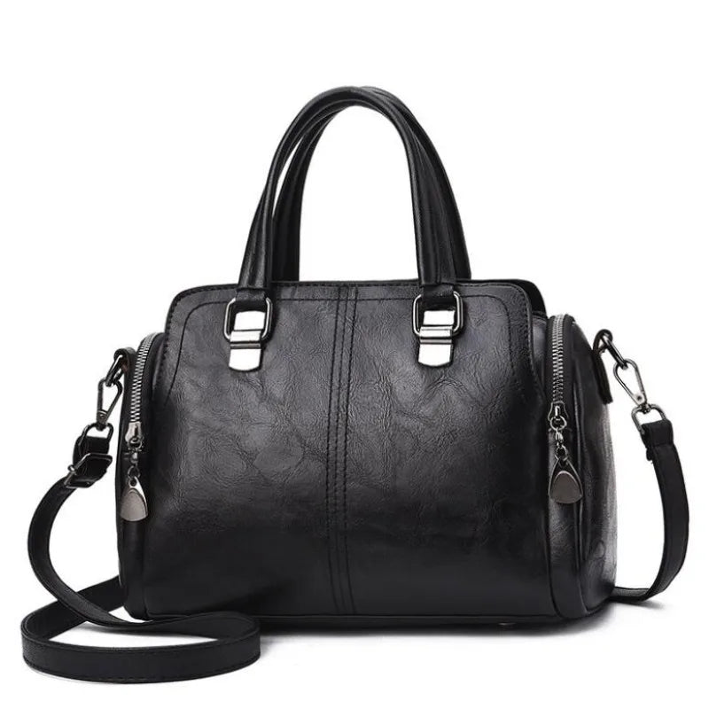 Women Tote Bag PU Leather Handbags Women Bags High Crossbody Hand Bags