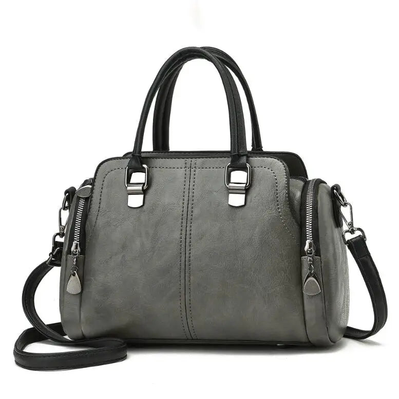 Women Tote Bag PU Leather Handbags Women Bags High Crossbody Hand Bags
