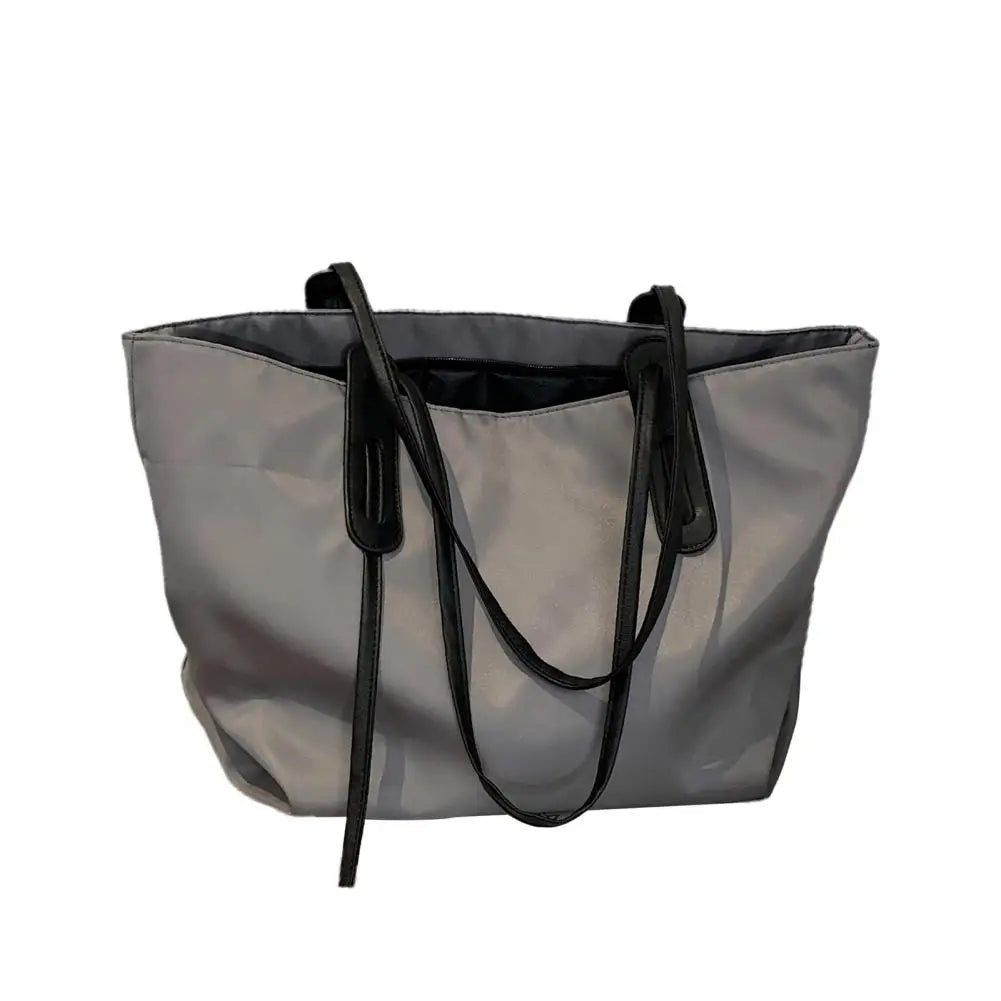 Women Tote Bag Shoulder Zipper Large Capacity Lady Handbag Shopping