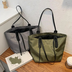Women Tote Bag Shoulder Zipper Large Capacity Lady Handbag Shopping
