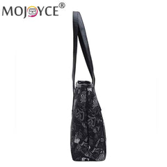 Women Tote Bag Vintage Bag Multi-Functional Handbag Shoulder Bag High PU Leather