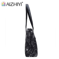 Women Tote Bag Vintage Bag Multi-Functional Handbag Shoulder Bag