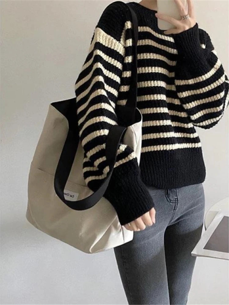 Women Tote Bags Solid Handbag Oxford Reusable Shopping Beach Bags for Women