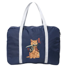 Cat Printed Travel Tote Duffle Bag Organizer Men Women Handbags
