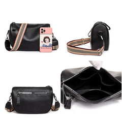 High Cowhide Women Tote bag Leather Handbag Female Messenger Bag