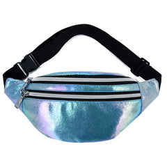 Women Transparent Waist Fanny Pack Belt Bag Travel Hip Bum Small Purse