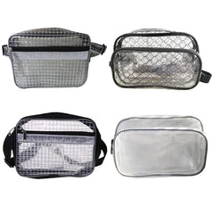 Women Transparent Waist Fanny Pack Belt Bag Travel Hip Bum Small Purse