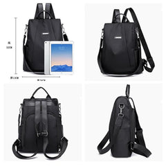 Women Travel Backpack Handbag Travel Bag Anti-Theft Oxford Cloth Backpack