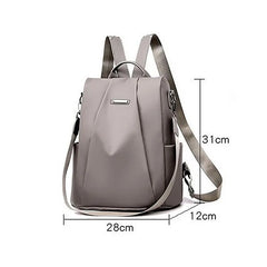Women Travel Backpack Anti-Theft Oxford Cloth Larger Capacity