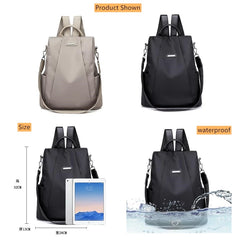 Women Travel Anti-Theft Backpack Oxford Cloth