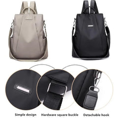 Women's Anti-Theft Travel Backpack, Oxford Cloth