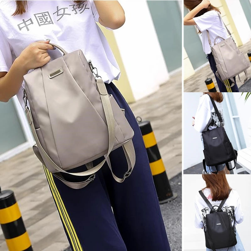 Women Travel Anti-Theft Backpack Oxford Cloth