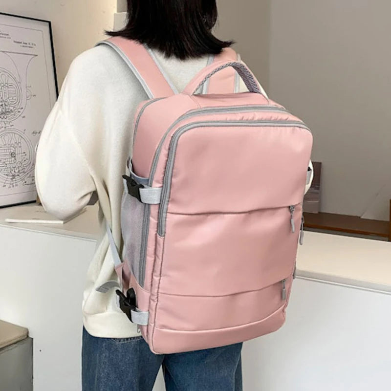 Women Travel Backpack Anti-Theft Casual Daypack Bag Water Repellent