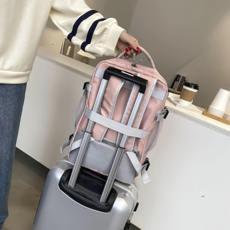 Women Travel Backpack Anti-Theft Casual Daypack Bag Water Repellent