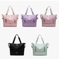 Women Travel Bag Duffle Handbag Wet Dry Separation Waterproof Sport Fitness