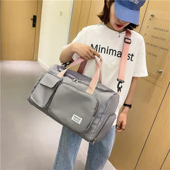 Large Capacity Women Travel Bag Tote Foldable Waterproof Handbags