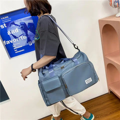Large Capacity Women Travel Bag Tote Foldable Waterproof Handbags