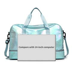 Women Travel Bag Luggage Dry Wet Separation Fitness Handbags