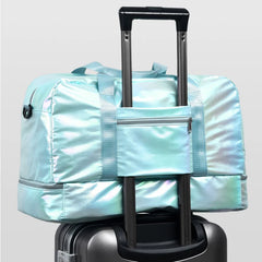 Women Travel Bag Luggage Dry Wet Separation Fitness Handbags