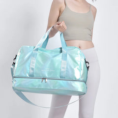 Women Travel Bag Luggage Dry Wet Separation Fitness Handbags