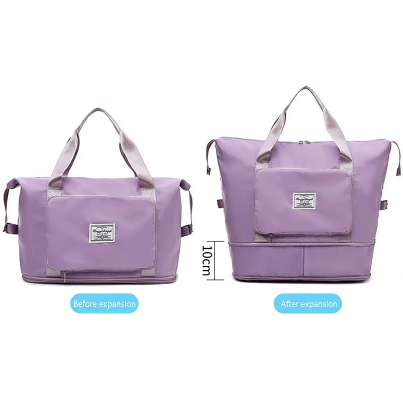Women Travel Bags Duffle Shoulder Bag Large Multi-functional For Girls Female Bi