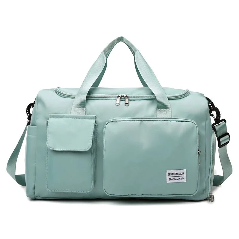 Multifunction Travel Bag Waterproof Gym Duffle Large Capacity Weekend Bag
