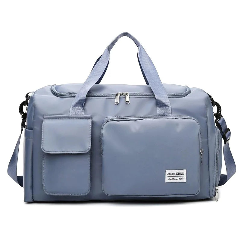 Multifunction Travel Bag Waterproof Gym Duffle Large Capacity Weekend Bag