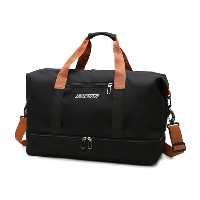 Travel Bags Multifunctional Luggage Handbag Waterproof Men's Sports Bag