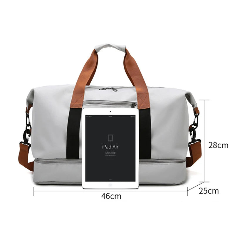 Travel Bags Multifunctional Luggage Handbag Waterproof Men's Sports Bag