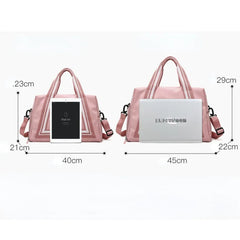Women Travel Duffel Bag Large Sports Pack Shoulder Bag