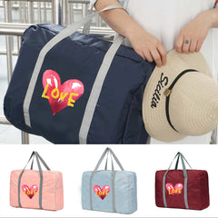 Women Travel Tote Foldable Clothing Luggage Organizer Handbags