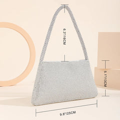 Bling Rhinestone Evening Clutch Bag for Women