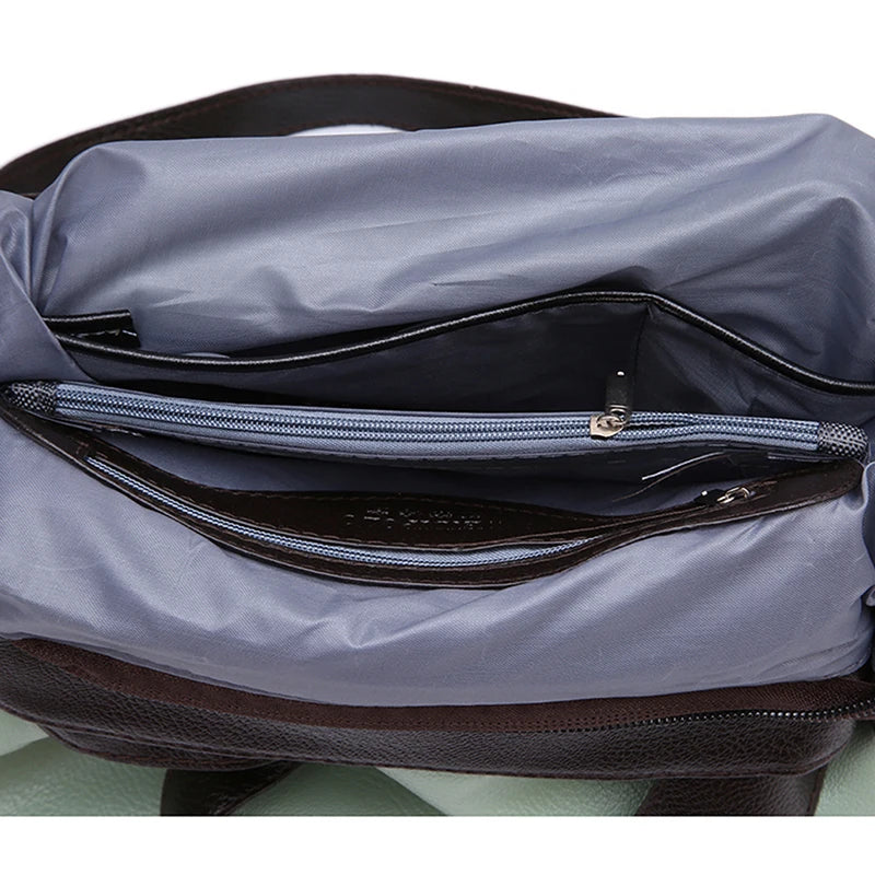 Women Soft PU Leather Handbag Vintage Shoulder Crossbody Bags