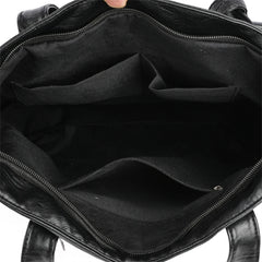 Vintage Shoulder Bag Large Capacity Tote Top-handle Purse for Women