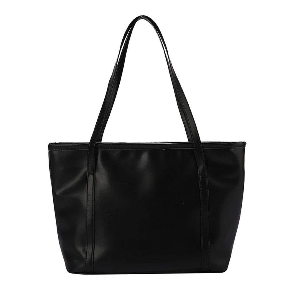Vintage Leather Women Handbags Shoulder Bag Lady Tote Large Capacity Zipper