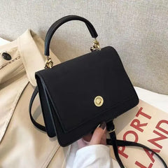 Vintage Matte Cross-body Bags for Women, Leather Shoulder Bags for Party