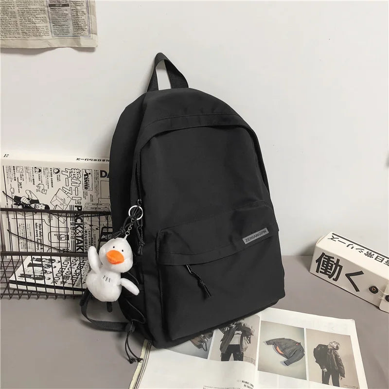 Vintage Backpack Female College Shoulder School Bags Ladies School Backpack