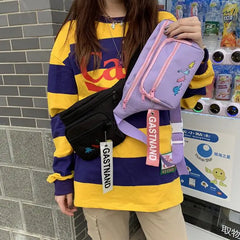 Women Waist Bag small fresh girl student pocket messenger bag