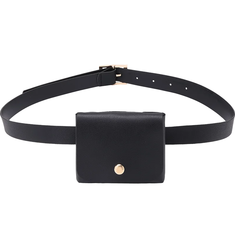 Women Waist Bag Belt Fanny Pack Buckle Chest Bags