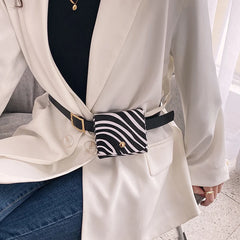 Women Waist Bag Belt Fanny Pack Buckle Chest Bags