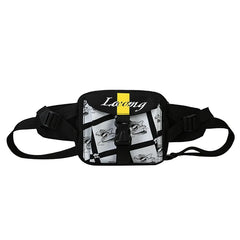 Functional Money Phone Belt Bag Hip Hop Streetwear Chest Bags
