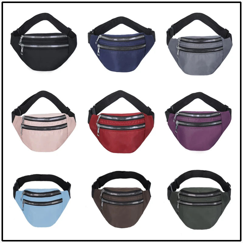 Women Waist Bag Casual Sport Waterproof Mobile Phone Bag