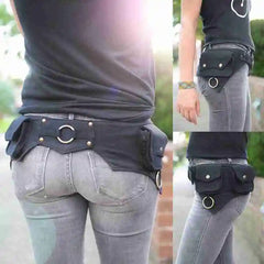 Women Waist Bag for Outdoor Sporting Money Street Hip-Hop Traveling