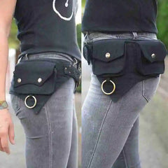 Women Waist Bag Outdoor Travelling Hip-Hop Belt Style Bag