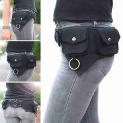 Women Waist Bag Outdoor Travelling Hip-Hop Belt Style Bag