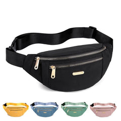 Women Waist Bag Fanny Pack Zipper Chest Bag Female