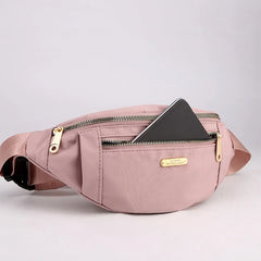 Women Waist Bag Fanny Pack Zipper Chest Bag Female