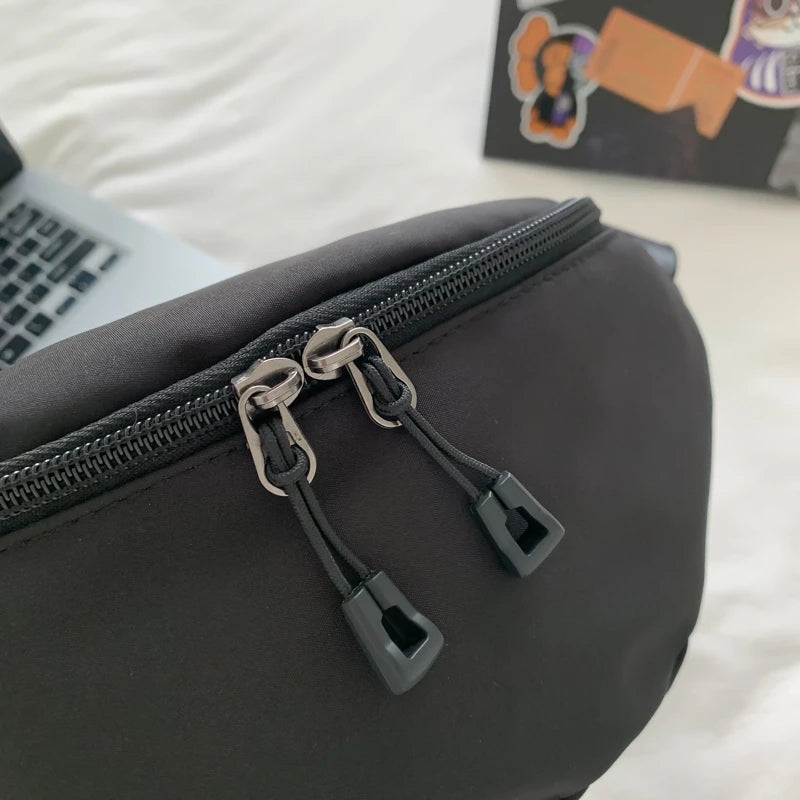 Women Waist Bag Fanny Pack Chest Bag Zipper Money Pouch