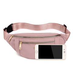 Women Waist Bag Fanny Pack Zipper Chest Bag Female