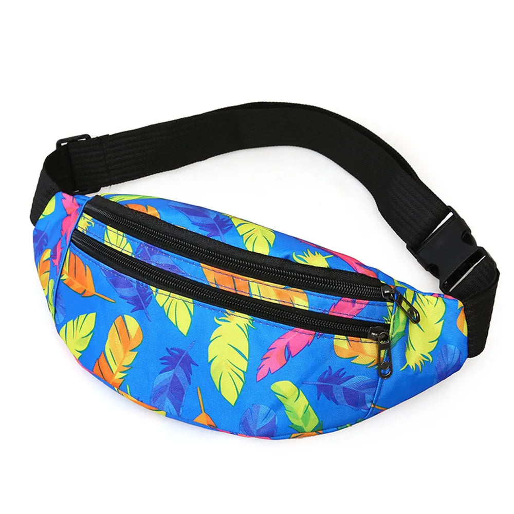 Outdoor Sports Waist Bag Fanny Pack Men Women Travel Belt Bag
